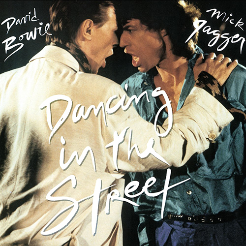 Dancing in the Street - id|artist|title|duration ### 1743|David Bowie|Dancing in the Street|176836 - David Bowie & Mick Jagger