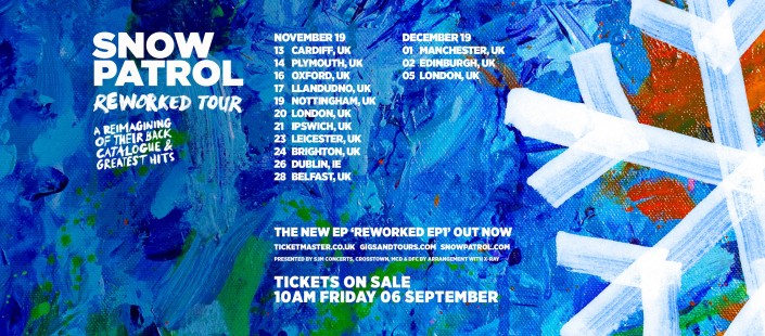 Snow Patrol announce dates for Dublin and Belfast in November